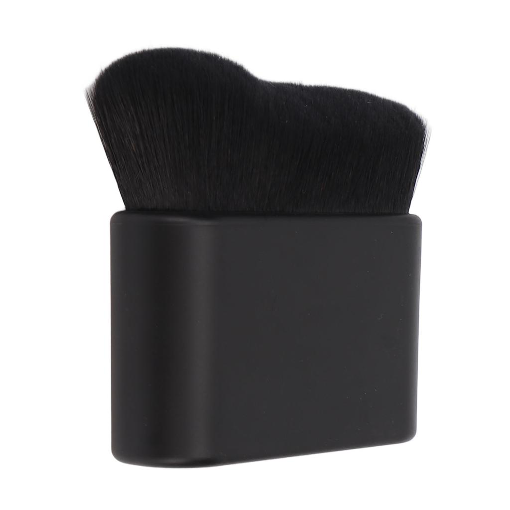 Large Flat Tanning Brush Black Blending Cream Bronzer Brush for Self Tanner Face Body Makeup