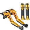 CNC Aluminum Brake Clutch Levers Kawasaki Versys 650 1000 Adjustable Lever Tips Anti-Slip Handlebar Controls