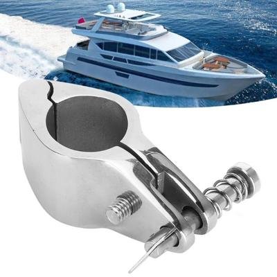 Heavy Duty Boat Top Hinged Jaw Slide Clamp Stainless Steel 316 Marine Hardware  Practical Support