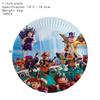 Roblox Party Supplies: Virtual World Game Decorations - Plates, Cups, Hats, Napkins, Banner