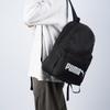 Puma Classic Logo Casual Fashion Trend Fabric Backpack Unisex backpack Black 077482-01