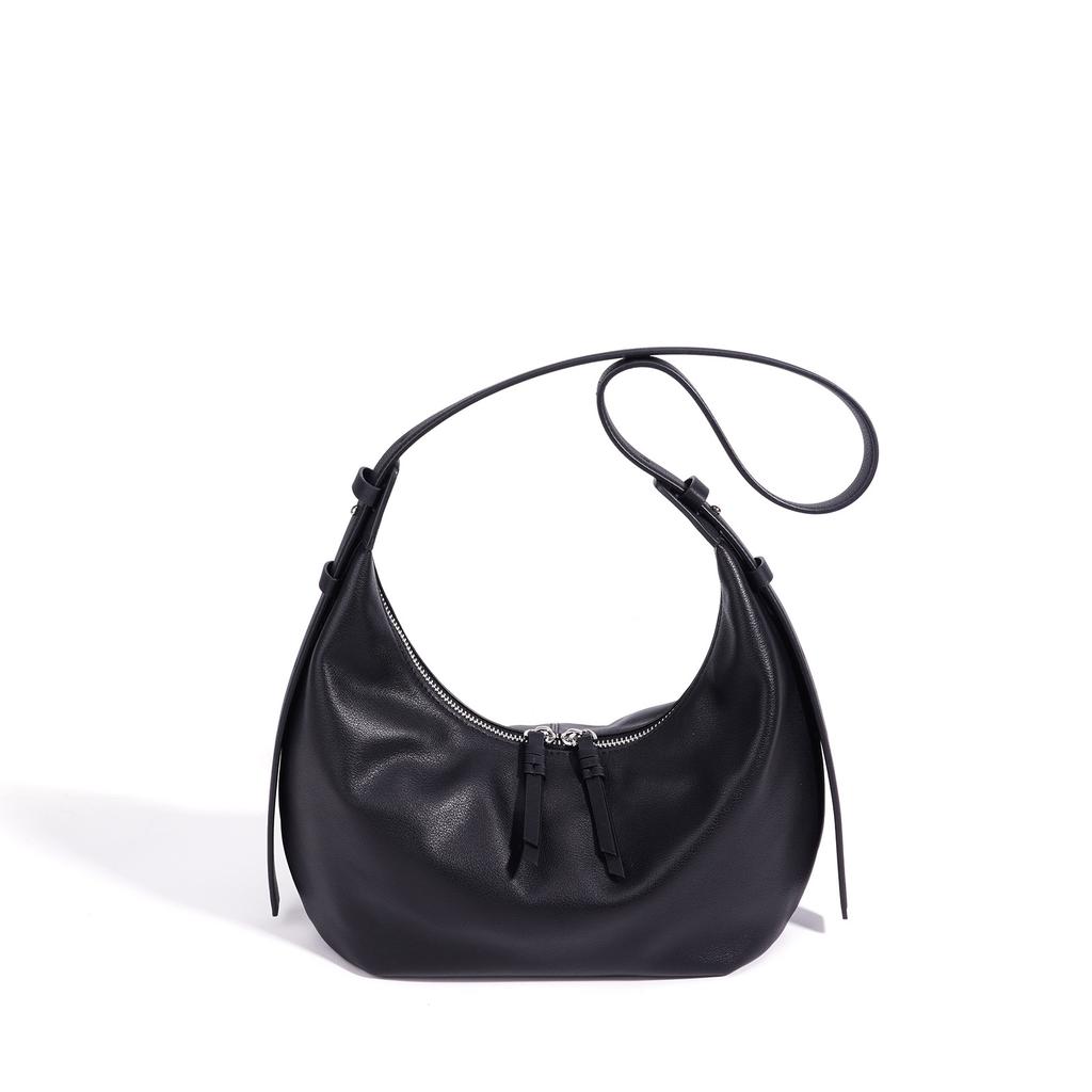 Dumpling Bag Women's Casual New Shoulder Messenger Bag with Unique Texture, Fashiable and Versatile, Simple and Classic