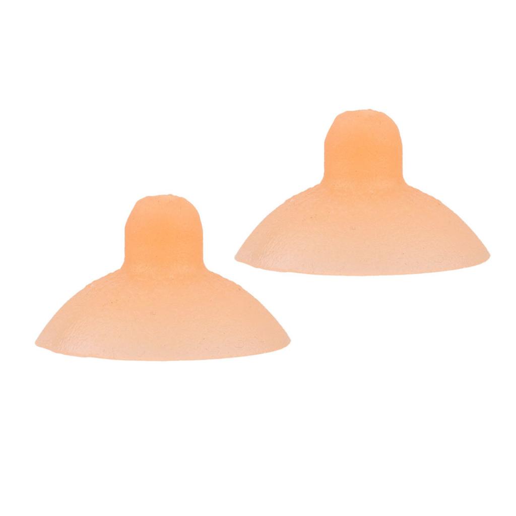1 Paar selbstsaugende, realistische, waschbare, wiederverwendbare Silikon-Nippel für Brustformen, Crossdresser-Kostüm