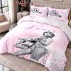 Taylor Swift 3Pcs Bedding Set Duvet Cover With Two Pillowcases For Bedroom Home Decoration