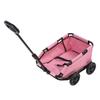 Dog Stroller with 4 Wheels Comfortable Handlebars Foldable Pet Stroller for Small Cats Dogs Up To