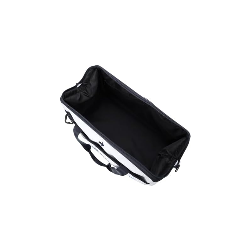 Double-compartment, Wide-opening Boston Bag with Shoe Compartment LG6SBB00M_WHBL_F