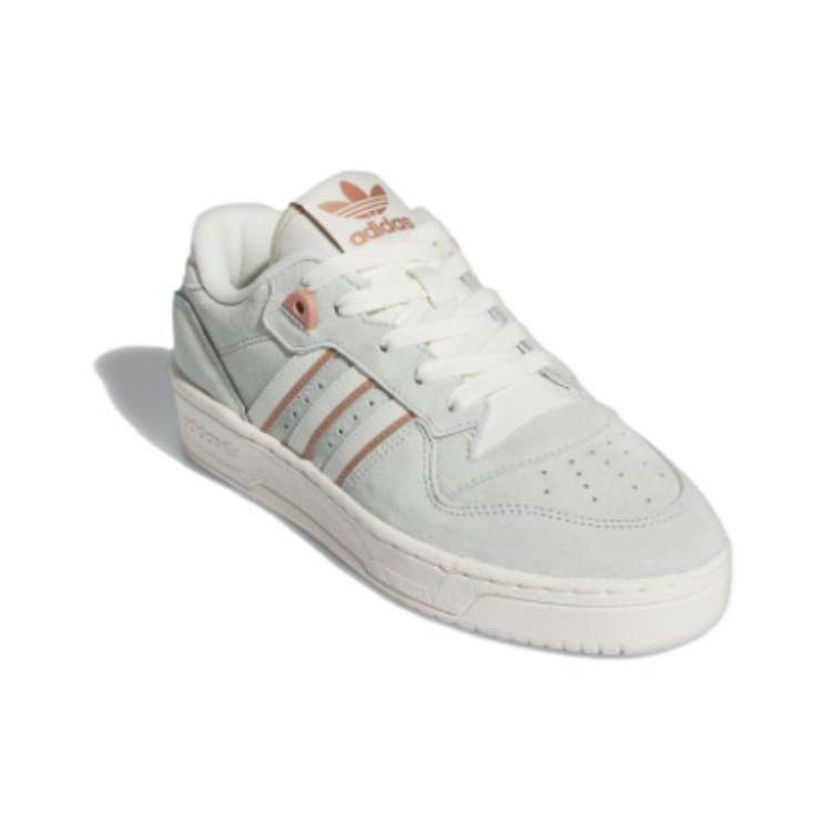 adidas Rivalry Low Leinen Grün Damen Sneaker Elfenbein Ton-Schicht IF6258
