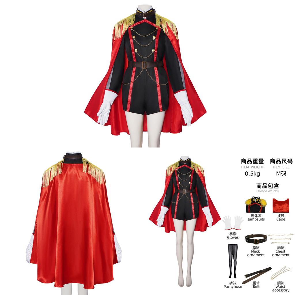 Chained Soldier Yamashiro Ren Cosplay Costume With Soft Fabric For Halloween Anime Role Play