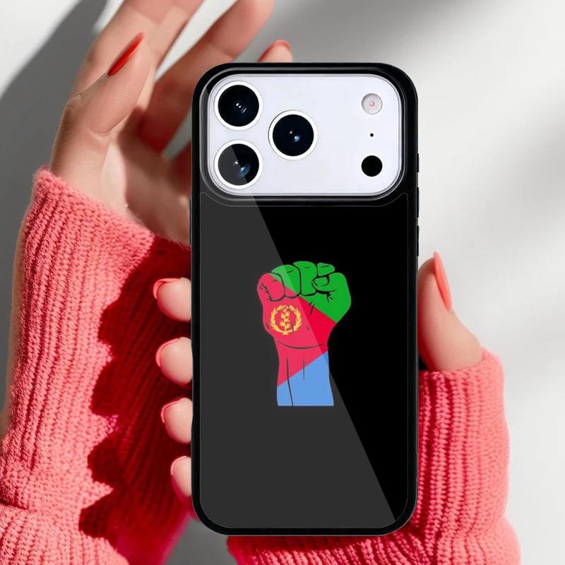 Eritrea Flag Phone Case for iPhone 17 16 15 14 13 Pro Max Back Cover for 12 11 Pro Coque