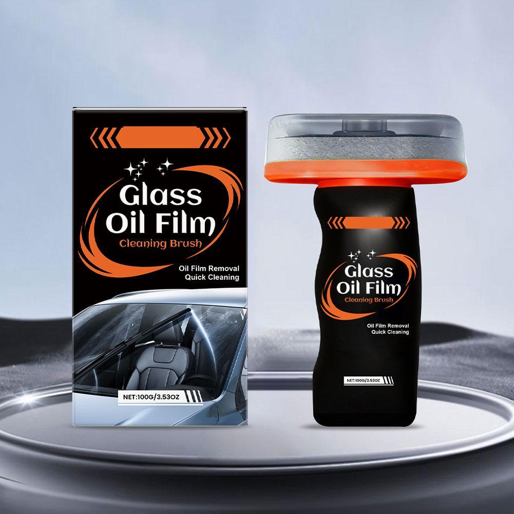 

Glass Oil Film Cleaning Brush Window Glass Fog Repellent Coating Liquid Auto Windshield Oil Film Remover Wipe Cleaner Removes CN