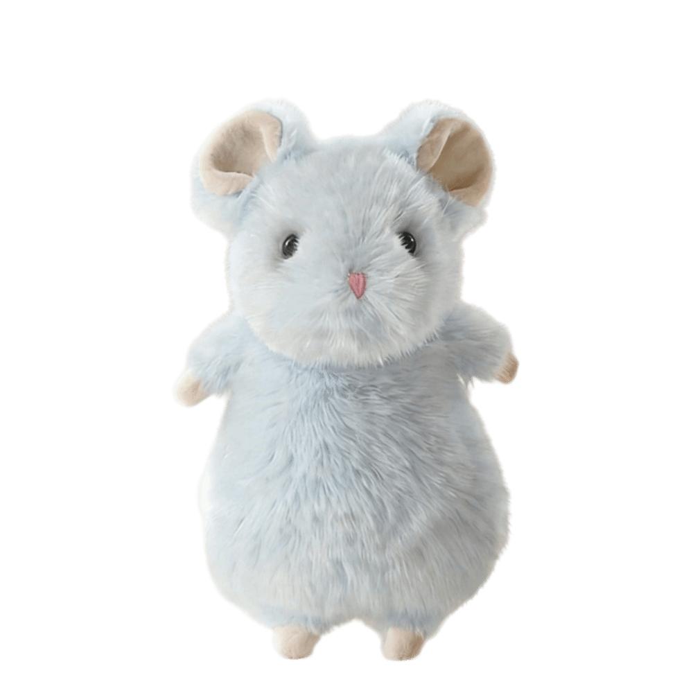 Kawaii Knuffelig Zacht Fancy Rat Cartoon Dier Pluizig Gevuld Huisdier Rat Pluche Mini Grijs Wit Bruin 18cm Muis Hanger Kerstcadeau