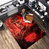 Halloween horror horror theme Stranger Things carpet home living room decoration table and chairs anti slip door mat outdoor picnic mat carpet A6