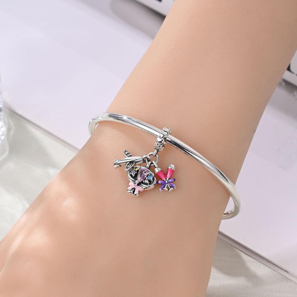 Summer Travel Cocktail Style Beaded Bracelet DIY Jewelry Accessories For Women Charm Pendant