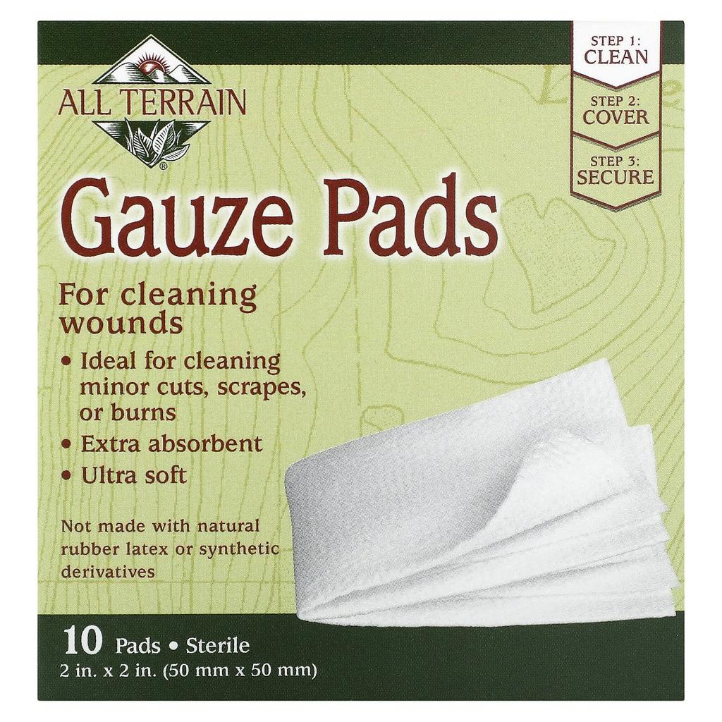 Gauze Pads, 10 Pcs