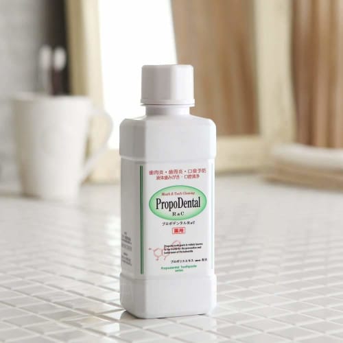 

Propolis Mouthwash, High Concentration, for Bad Breath [Medicated] Liquid Toothpaste, Propodental Rinse R&C (300ml) (1 Bottle)