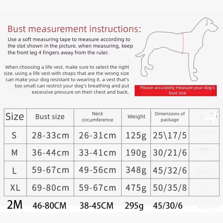 Reflective Dog Life Jacket Adjustable Breathable Pet Safety Vest Enhanced Buoyancy Oxford Cloth Swimming Clothes Beach