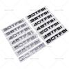 30 35 40 45 50 55 60 TFSI ABS Emblema Adesivo Adesivo Decalcomania per Bagagliaio Posteriore per A4 A5 A6 A7 A8 Q3 Q5 Q6 Q7 Q8