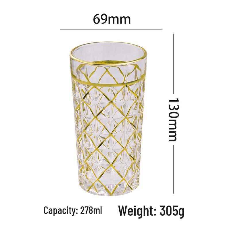 Sparkling Crystal Whiskey Glass