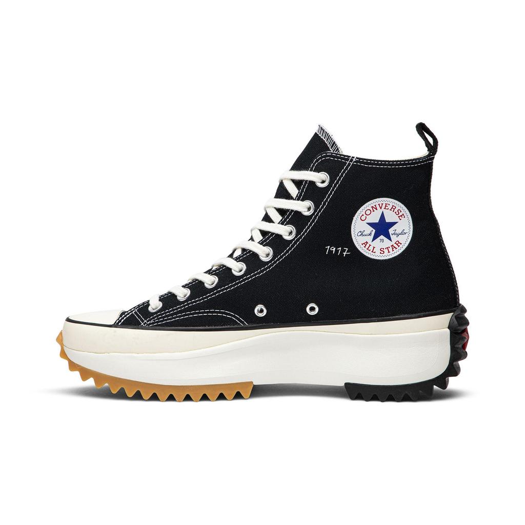 Converse Run Star Hike 'Black Gum' (Unisex) Black / Egret / Black Canvas Shoes 164840C