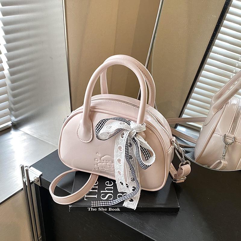 This year's popular small bag women's 2025 new summer versatile messenger bag high-end portable bowling bag