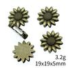 Hammered Texture Tube Spacer Beads Alloy Loose Beads For DIY Bracelet Dreadlocks Hair Braiding Jewelry Making Parts