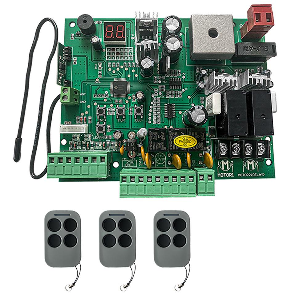 Panel sterowania silnikiem otwierania bramy garażowej 433 MHz DC24V