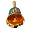 Hand Bell Vintage Brass Antique Exquisite Carved Pattern Hand Call Bell HandBell for Dinner Wedding