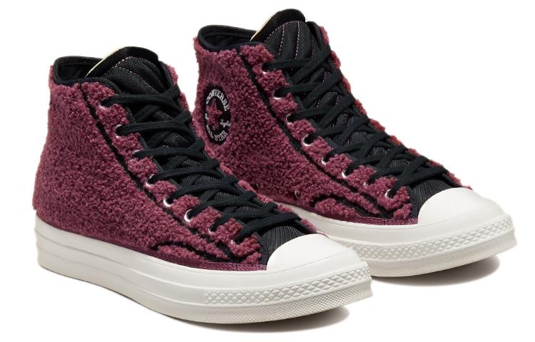 Men's Sneakers Converse Chuck 70 High 'Sherpa - Shadowberry'