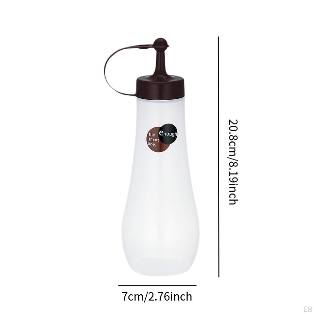 Condiment Dispenser Bottle Portable Small Refillable for Home Cooking