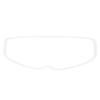 Universal Motorcycles Helmet Shield Anti Fog Film,Clear Visor Lens Insert Fog Resistant Waterproof Stickers Shield
