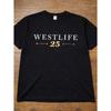 Westlife 25Th Anniversary T-Shirt Black Pop Band Tour Tee Unisex