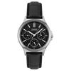 Eine schwarze lässige Uhr LTP-V300L-1 für Damen
