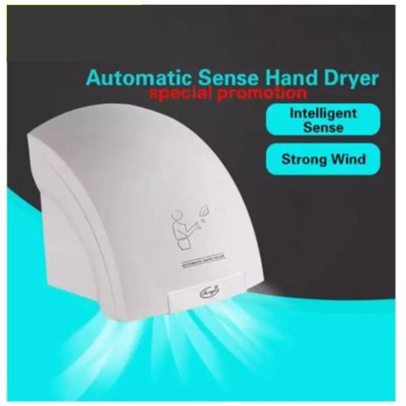 Shopping Mall Household Toilet Hand Drying Device Wall-Mounted Hot Air Drying Machine Automatic Induction Sense Hand Dryer