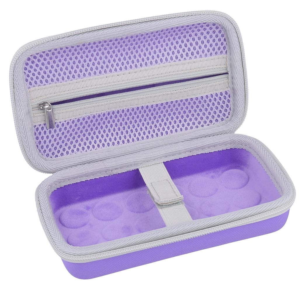 Khanka Storage Case for Anbernic RG Cube and Unisoc T820 Handheld Game Consoles, Papple (Case Only)