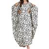 Middle Eastern Muslim Batwing Sleeve Robe: Women's Arabic Print Dress
