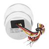 52mm Marine Voltage Gauge 8‑16V Pointer 7 Colors Backlight IP67 Waterproof Voltmeter for Boat RV Car 9‑32V