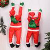 Christmas Pendant Decoration Ladder Santa Claus Climbing Rope Doll Single Multi-person Ladder Toy Gift