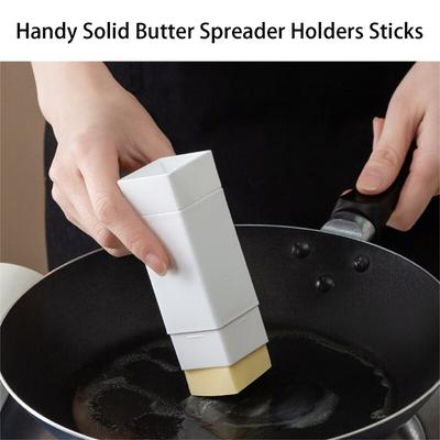 Handy Solid Butter Spreader Holders Sticks Plastic Storage Box Small Kitchen Baking Tools Container Cheese Keeper Case