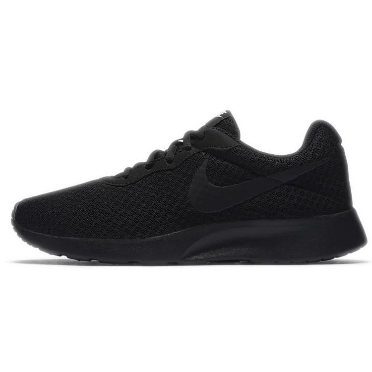 

Женские кроссовки Nike Tanjun Triple Black белые 812655-002