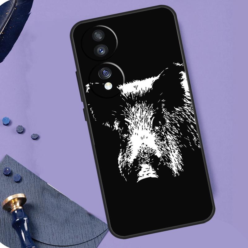 

Чехол для Honor Wild Boar For Honor Magic 6 5 Pro Lite 50 70 90 Для Honor X9b X8b X7 X8 X9 X6a X7a X8a X9a Обложка Honor 90