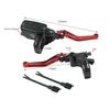 1" 25mm Universal Motorcycle Brake Clutch Master Cylinder Hydraulic Pump with Adjustable Levers For Honda SHADOW Yamaha Suzuki