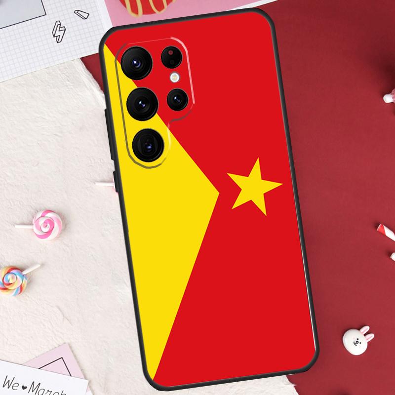 Tigray Flag Theme Case For Samsung Galaxy S26 Ultra S23 S22 S21 S20 S24 S25 Ultra S10 Plus S25 FE Cover Shell
