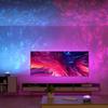 New Galaxy Projector Aurora RGB 5V Auto Rotating Sound Activated DMX Remote Control Home Theater Room Decorations Night Lights