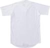 ZETT Baseball Pro Collar Uniform Pullover White XO BU517PST Top, Status, Stand-Up Shirt, Style, (1100)