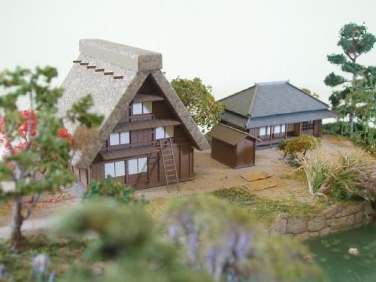 Sankei Nostalgic Diorama Series Building 1/150 Gassho-style MP03-18