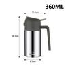 Two-in-one Oil Dispenser, Stainless Steel Oil Spray Bottle, Can Be Refilled with Portable Sprayer, Suitable for Baking, Cooking,