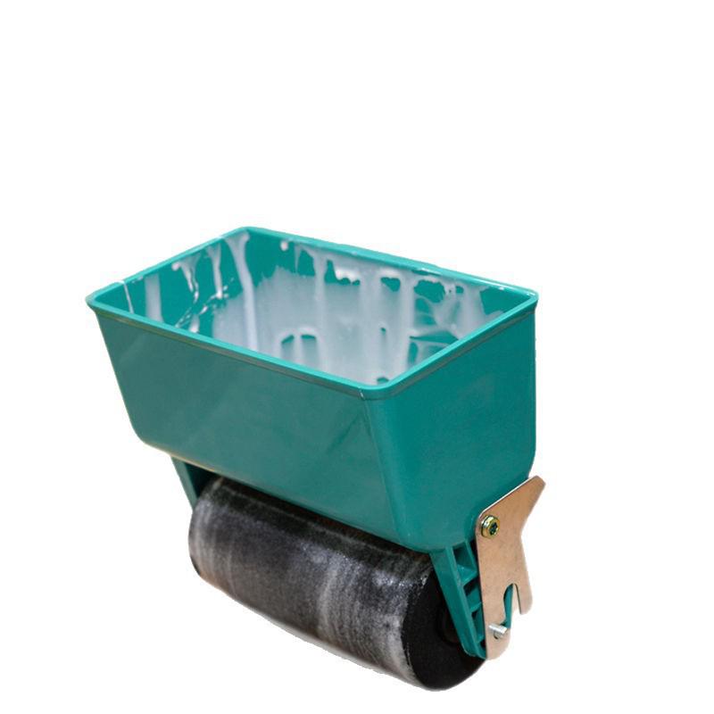 Compact Manual Glue Roller for Wood, Wallpaper, and Cardboard - Small Laminating and Gluing Tool