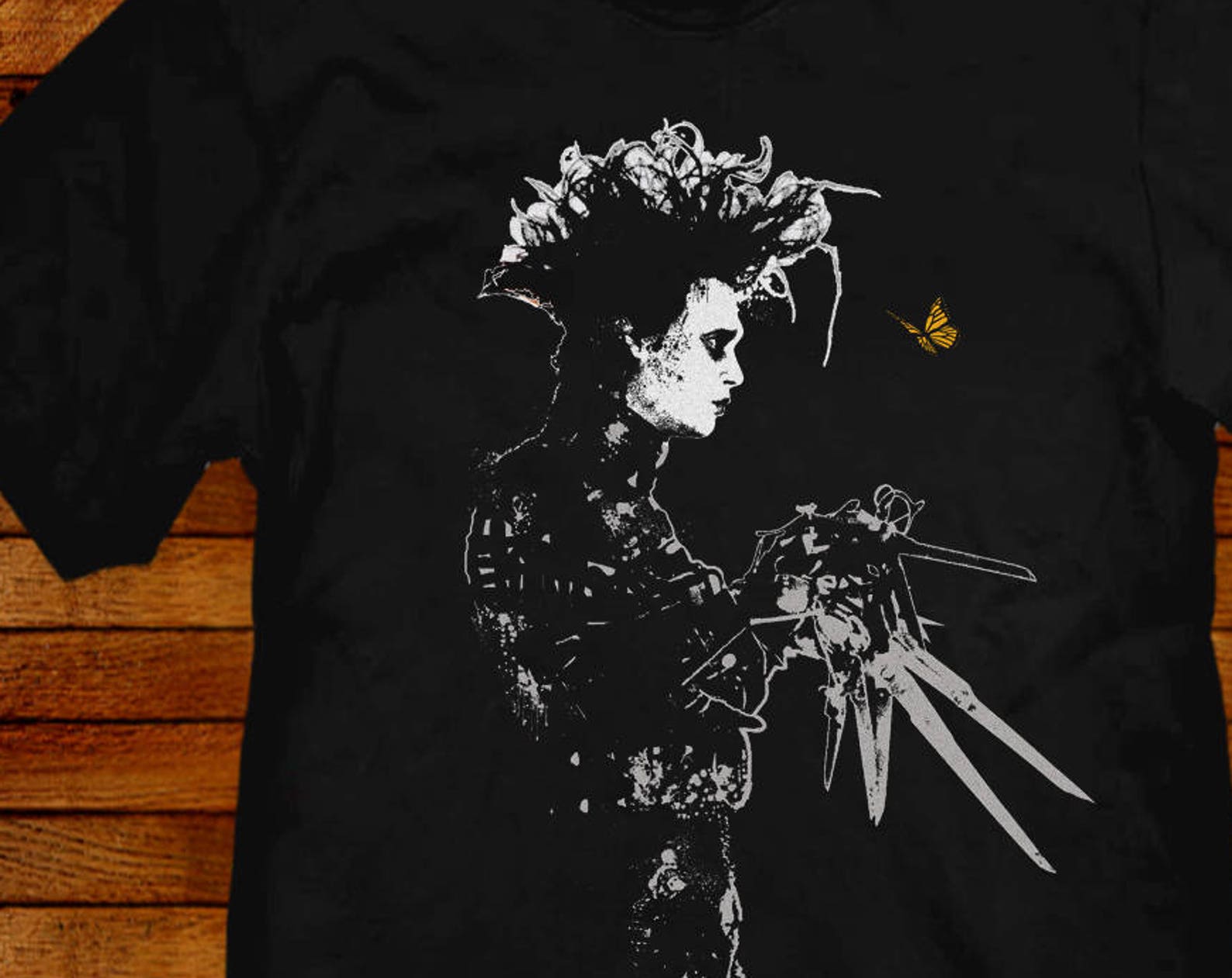 Edward Scissorhands T shirt: Jared Swart 80s Movie Design 3XL
