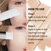 Ivory White 2 In 1 Color Changing Foundation Stick Lightweight Moisturizing Matte Transparent Natural Makeup