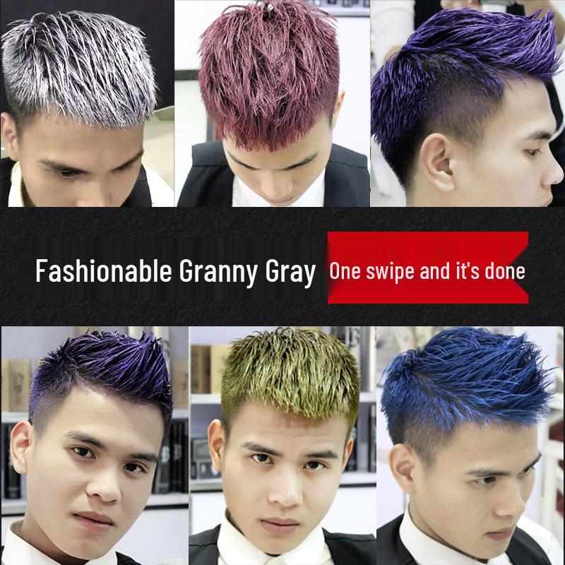 Grandma Grey Hair Clay: Silver Grey Soft Hair Wax for Men & Women, Multi-Color Options for Shaping and Styling